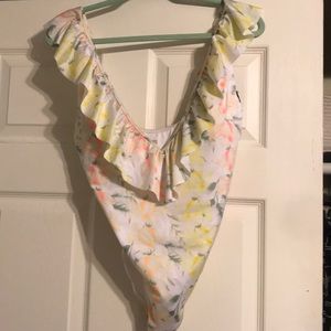 NWT Victoria’s Secret ruffle one piece